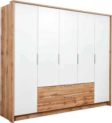 Produktbild von Drehtürenschrank Viena 255, 5 Türen Kleiderschrank, Moderne Garderobe, Schrank Größe: 255 x 217 x 65 cm