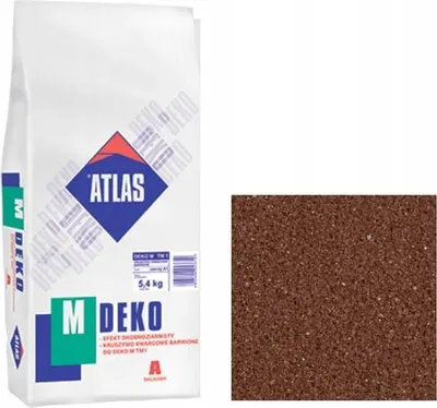 Produktbild von ATLAS DEKO M Zuschlagstoff Braun 5,4kg Mosaikputz