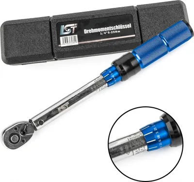 Produktbild von Drehmomentschlüssel 1/4 Zoll 5-25 Nm Drehmoment Schlüssel 1/4" Werkzeug