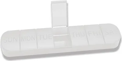 Immagine prodotto di Scatola per compresse 7 giorni settimanali scatola per medicine scatola per pillole scomparti per compresse trasparente