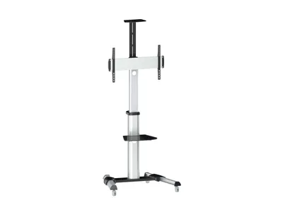 Produktbild von Equip Wagen - für Flachbildschirm / AV-Ausrüstung - Aluminium - Bildschirmgröße: 94-177.8 cm (37"-70")
