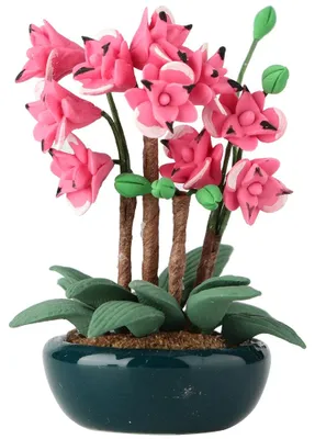 Produktbild von Blumenzubehör Miniatur-Bonsai-Gartenspielzeug 1:12 Puppenhaus-Balkondekoration
