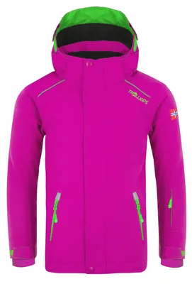 Productafbeelding van Trollkids Kids Holmenkollen Snow Jacket Pro wodoodporna jas voor kinderen, roze, maat 140