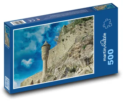 Obrázek produktu pro Puzzle 500 Mont Saint Michel - Opatství Normandie - martinpuzzle
