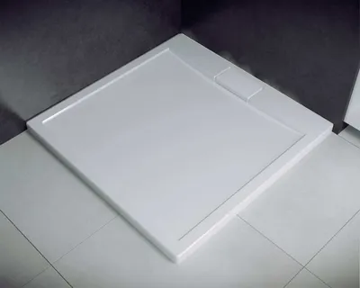 Produktbild von BADLAND Duschwanne AXIM Slim 90x90 mit Ablaufgarnitur GRATIS
