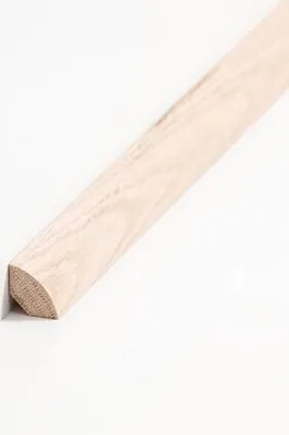 Produktbild von Viertelstableiste Fußleiste 14 x 14 x fallende Längen ca. 2500 mm Eiche Massivholz Sockelleiste by PROVISTON 2.5 Meter | 1 Stück