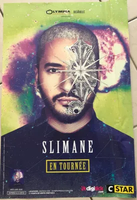 Immagine prodotto di SLIMANE - In tournée - Locandina/Poster - 40x60 cm