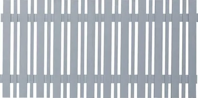 Produktbild von Vorgartenzaun Konsta ECO 180 x 80 cm grau matt
