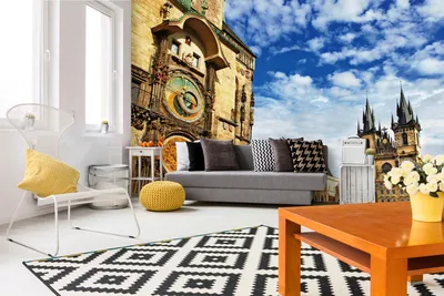 Produktbild von Vlies Fototapete SCHÖNES PRAG 375 x 250 cm (inkl. Kleister) - Vlies Tapete, Wandtapete, Wandbilder - Tapete für Wohnzimmer Schlafzimmer, Büro, Küche - Montagefertig