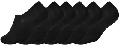 Produktbild von 12 Paar Sneaker Viskose Socken Damen & Herren Atmungsaktiv Sport Socken, 12 Paar, schwarz 35-38