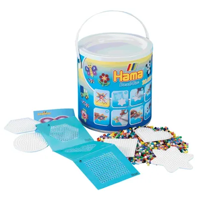 Produktbild von Hama Beads 7701, Bastelset für Kinder, 5 Jahr(e), PVC, Mehrfarbig, 20006 Stück(e)