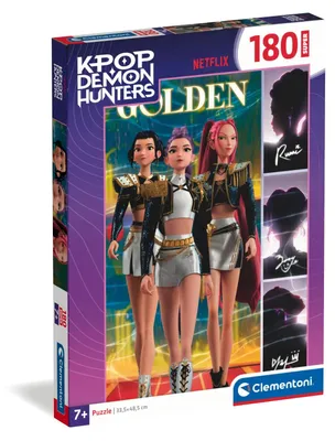 Immagine prodotto di Clementoni - K-Pop Demon Hunters - 180 Piece Puzzle - Children's Puzzle - Ages 7+