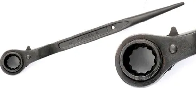 Image de Vorel Clé à douille double à cliquet 19X22Mm pour échafaudage 52936