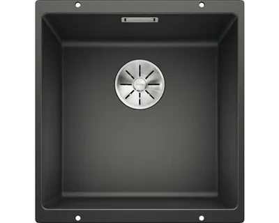 Produktbild von BLANCO SUBLINE 400-U, Schrankwaschbecken, Silgranit, Anthrazit, 50 cm, Deutschland