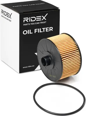 Produktbild von Ölfilter RIDEX 7O0213 Filtereinsatz für NISSAN Qashqai II (J11, J11) passend für MERCEDES-BENZ A-Klasse (W177) CLA Coupe (C118) CLA Shooting Brake