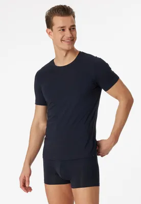 Produktbild von Schiesser Herren T-shirt Rundhals Gr. 4  weiss