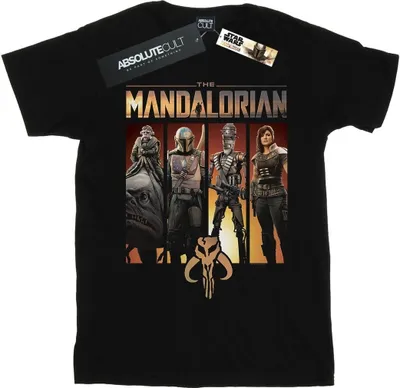 Produktbild von Star Wars - "The Mandalorian" T-Shirt für Damen BI45580 (XL) (Schwarz)