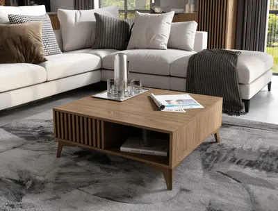 Image de Table basse ISADORA - chêne artisanal