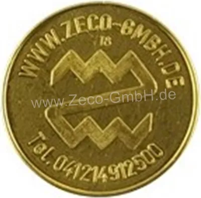 Produktbild von Zeco Wertmarke Nr. 18 kompatibel mit Seijsener Wertmarke 921237953 0021237953, VE=50