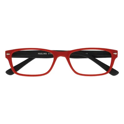 Obrázok produktu pre Lesebrille Feeling rot-schwarz +1.00 dpt G15900
