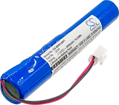 Image de TECHTEK Batterie compatible avec [Bayco] SLR-2120 remplace 2ICR