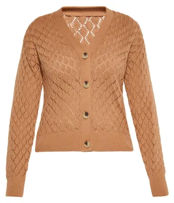 Produktbild von ALBEE damen strickjacke - kamel, M