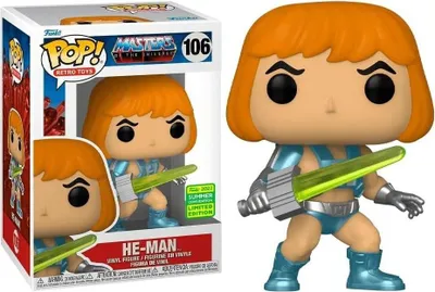 Immagine prodotto di Masters of the Universe Funko POP! Cartone animato PVC-Sammelfigur - He-Man (106)