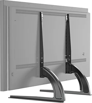 Image de Support TV universel pour téléviseurs LCD LED 27-55 pouces jusqu'à 40KG, VESA 800x400mm, 3 réglages en hauteur