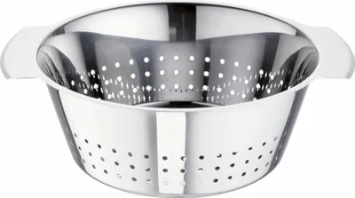 Produktbild von Schulte-Ufer Wega, 62980 Seiher Wega, Ø 25 cm, Edelstahl, Küchensieb, Abtropfsieb, Gemüsesieb, Obstsieb, Sieb