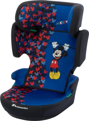 Produktbild von Bebeconfort Disney Hera i-Safe, Reboarder Kindersitz, 3,5–12 Jahre (100–150 cm), Klappbar, Gurtinstallation, 14 Kopfstützenpositionen, Fun Mickey