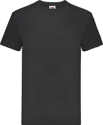 Immagine prodotto di Fruit of the Loom - Maglietta "Super Premium" da uomo RW9086 (3XL) (Nero)