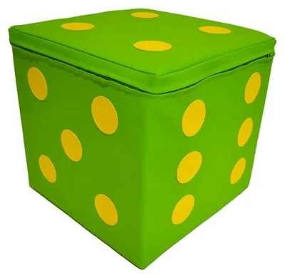 Obrázok produktu pre EDUPLAY 110241 Mäkká kocka, 30 x 30 x 30 x 30 cm, zelená