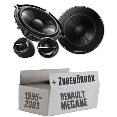 Produktbild von Pioneer TS-G133Ci - 13cm Lautsprechersystem - Einbauset passend für Renault Megane 1 - justSOUND