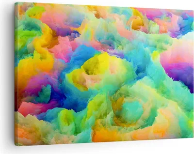 Produktbild von Bild auf Leinwand - Leinwandbild - Abstraktion modern - 70x50cm - Wand Bild - Wanddeko - Wandbilder - Leinwanddruck - Bilder - Kunstdruck - Wanddekoration - Leinwand bilder - Wandkunst - AA70x50-4055