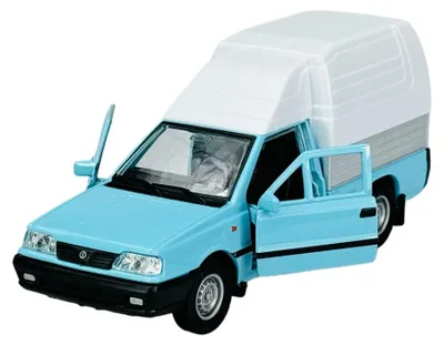 Produktbild von Welly FSO Polonez Truck Blau 1:34 Die Cast Metall Modell im Kasten 43843