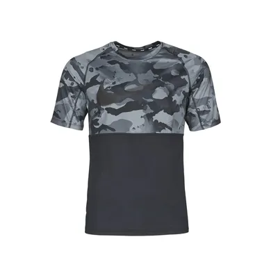 Produktbild von Nike M Nk Top Ss Slim Camo Black/Grey Fog M