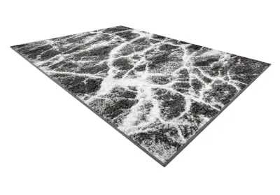 Produktbild von Teppich BCF Morad MARMUR Marmor - anthrazit / schwarz Grau 140x200 cm