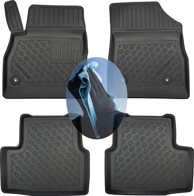 Produktbild von Z509454 TPE-Gummifußmatten kompatibel mit  Opel Astra Innovation K Sports Tourer Kombi Caravan 5-türer 2016-