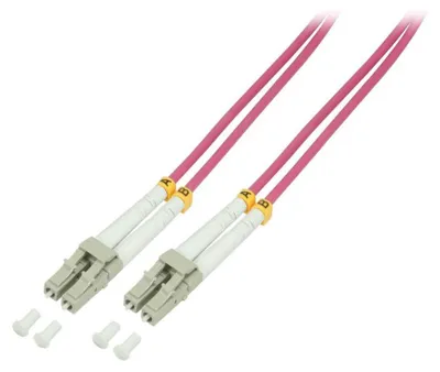 Obrázek produktu pro LogiLink 3m, LC - LC, 3 m, OM4, LC, LC