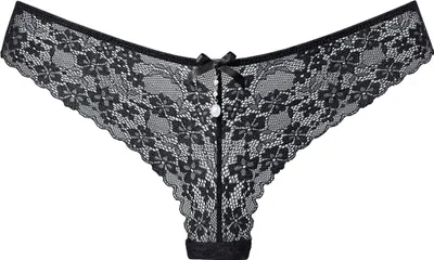 Produktbild von LASCANA String schwarz Größe 44/46