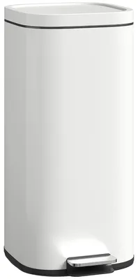 Produktbild von HOMCOM 30L Küchenmülleimer mit Deckel, Soft-Close- und Offenhalte-Funktion