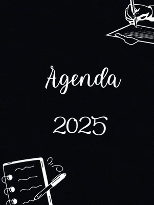 Zdjęcie produktu dla Planer tygodniowy i miesięczny na rok 2025, format duży