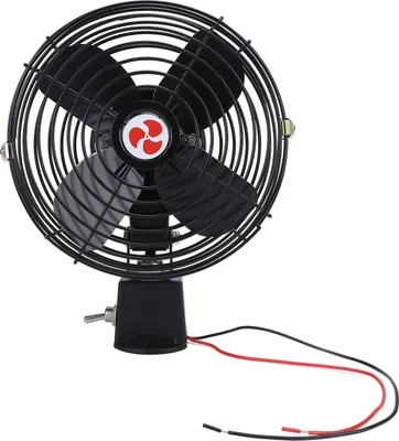 Produktbild von 12 -V -RV -Kühlventilator mit 2 Geschwindigkeitsschalter Hochleistungsstilliger Metallauto für LKW -Bootsbus 8in