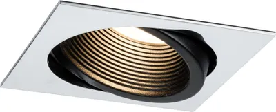 Obrázek produktu pro Paulmann 998.81, Zapuštěné bodové světlo, 1 žárovek, LED, 2700 K, 930 lm, Černá, Chrom