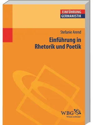 Imagen del producto de Einführung in Rhetorik und Poetik