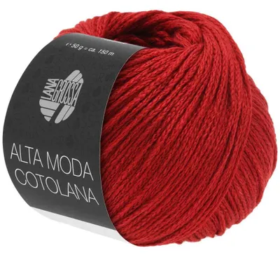 Produktbild von Lana Grossa - Alta Moda Cotolana 0005 weinrot