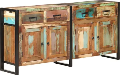 Image de Buffet 172x35x80 cm Bois de récupération massif