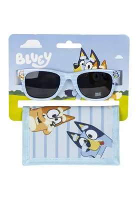 Produktbild von Bluey Kinder Set mit Sonnenbrille & Portemonnaie stylisch & praktisch