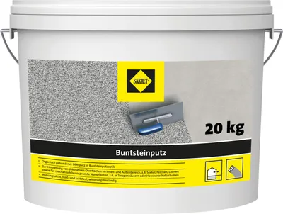 Produktbild von SAKRET Buntsteinputz rot-braun 20 kg