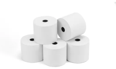 Produktbild von Papierrolle 57/40 mm 1 Pack mit 5 Rollen Inhalt Packung mit 10 Stück
